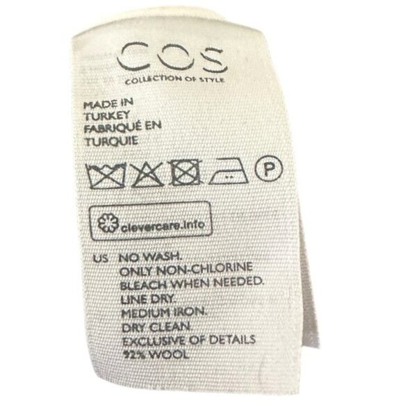 COS Gray Women's Trousers - Picture 9 of 10